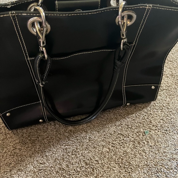 Black Wilson s leather professional bag - Picture 2 of 4